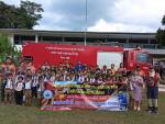 สรุปผลการจัดทำโครงการฝึกอบรมให้ความรู้การป้องกันอัคคีภัยในสถ